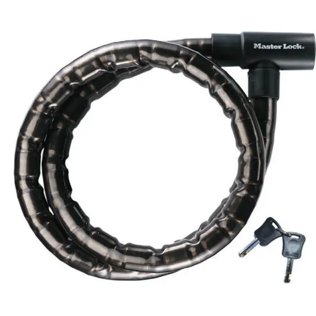 Master Lock 8218EURDPS - Κλειδαριά ασφαλείας μοτοσυκλέτας τύπου «Φίδι» 2.00m Φ22mm