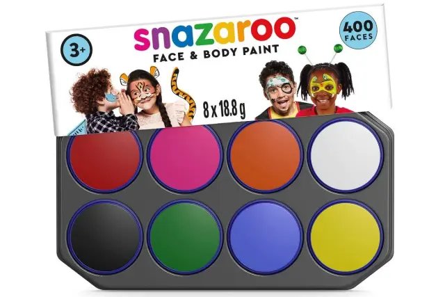 SNAZAROO - Makeup colour palette 8x18ml ass. colours (791060) - Toys