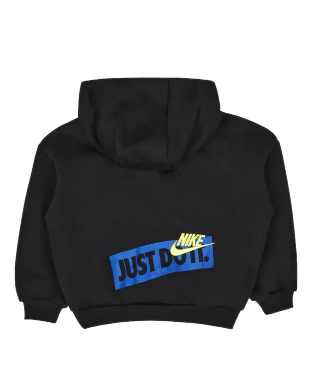 Nike - Παιδική Μπλούζα Club Hbr Icon Fleece Crew 86K432-023 Μαύρο - 6 ετών 2