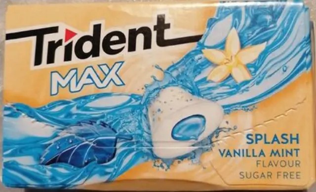 Trident Splash Βανίλια - Μέντα 22gr 1 τμχ