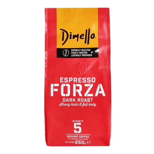 Dimello Καφές Espresso Forza Dark Roast 250g Αλεσμένος