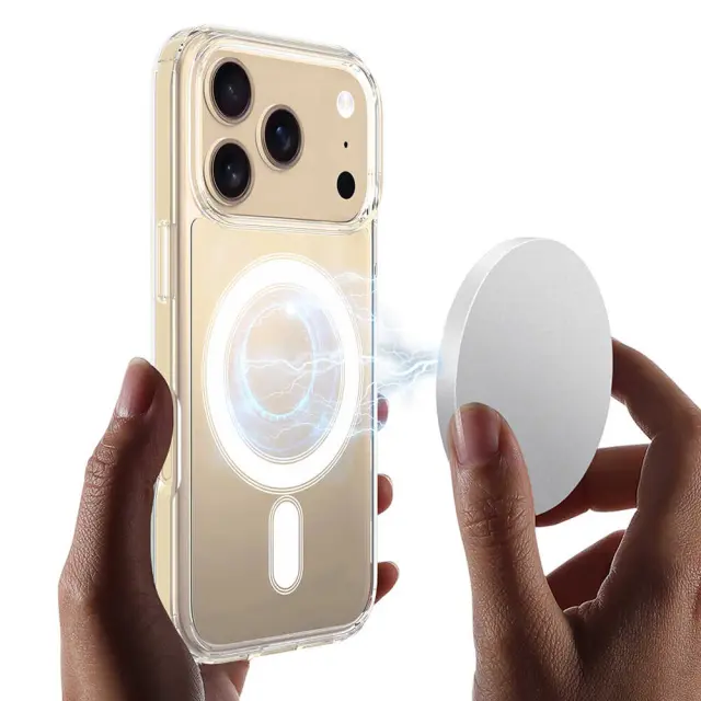 Techsuit - MagSafe Pro - iPhone 18 Pro Max / iPhone 17 Pro Max - Transparent 2