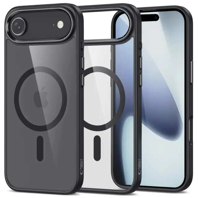 Tech-Protect Θήκη Κινητού iPhone 17 Air Magmat Magsafe Black / Clear