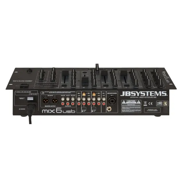 JBSYSTEMS MIX6usb ΜΙΚΤΗΣ DJ 2