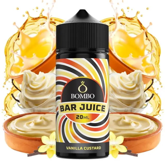 Bar Juice Vanilla Custard 20ml (120ml) - Bombo Flavorshots