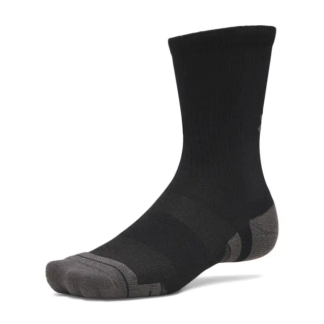 Under Armour Perf Tech Crew (3Pair) (6015139-008) - Μαύρο 2