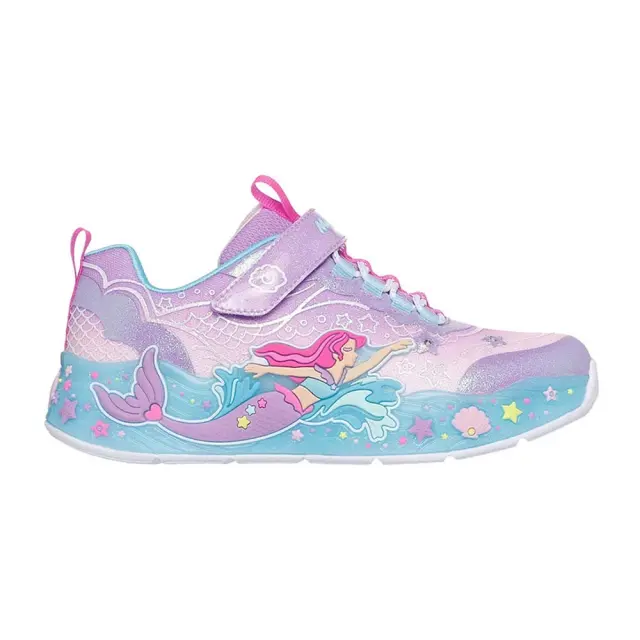 Skechers Girl's S Lights Mermaid Dreams Μωβ 303060L-LVMT (Skechers)