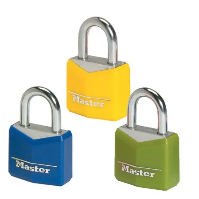Master Lock 9141EURDCOL - Λουκέτο χρωματιστό 40mm με ίδιο κλειδί 2