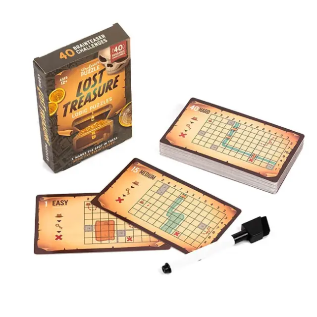 Professor Games/ Lost Treasure Logic Puzzles (BT-25)