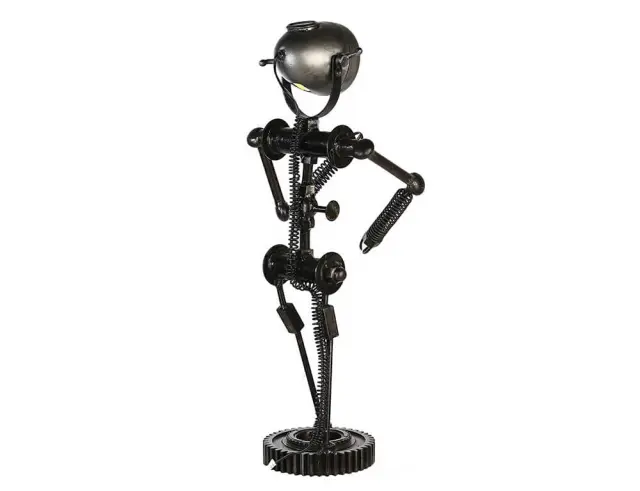 Επιδαπέδιο μεταλλικό φωτιστικό Robot (84050) με λαμπτήρα Ε27 και διαστάσεις 32x20x82cm 84050 3