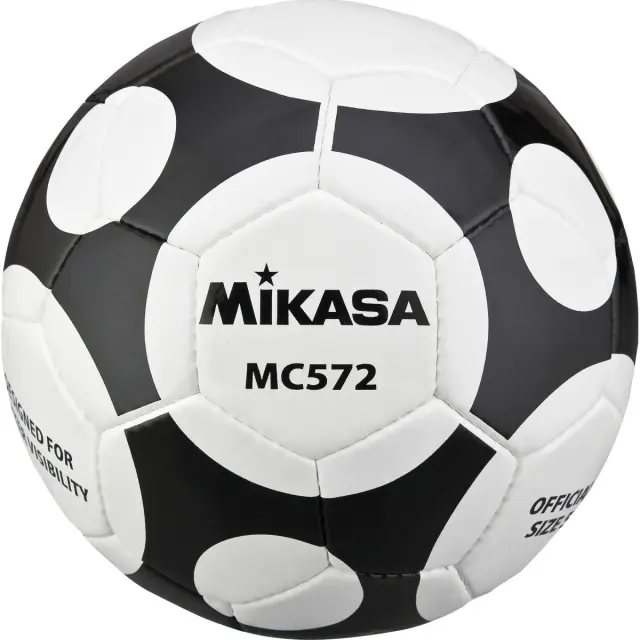 Μπάλα Ποδοσφαίρου MIKASA MC572 NO. 5 Μαύρη