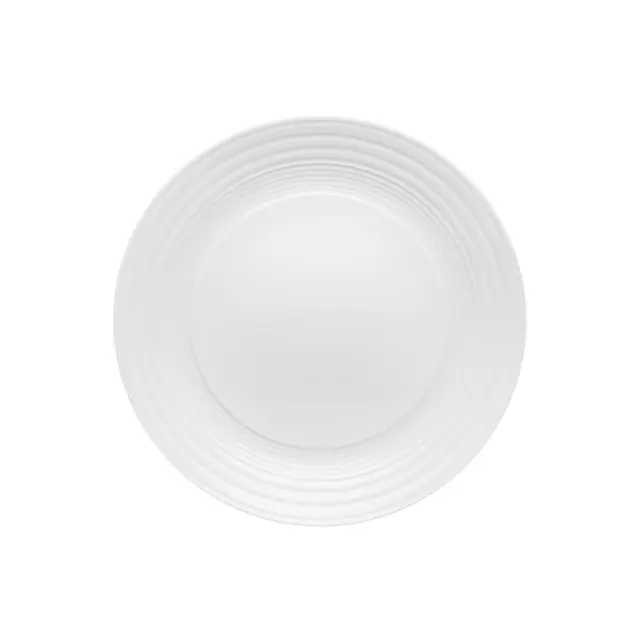 Beauty Home Πιάτο πορσελάνης ρηχό Sensations Art 7707 Φ20 Λευκό 2