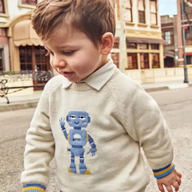 Baby 6 μηνών έως 4 ετών Ζέρσεϋ σχέδιο ινταρσία - 12M
