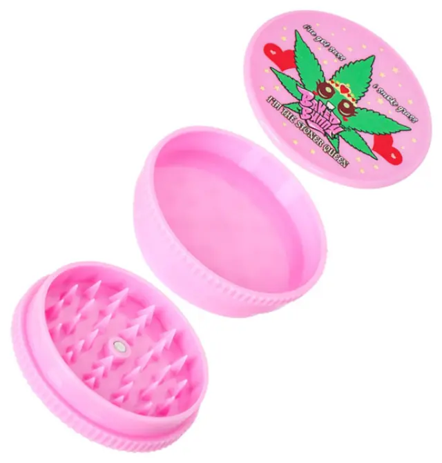Grinder Τρίφτης Πλαστικός Baked Bunny 60mm - 3 Parts 3