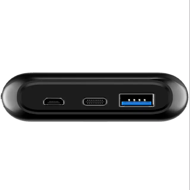 Power Bank Energizer QE10009PQ 10000mAh PD20W με 1xUSB-C 1xUSB-A Ασύρματη Φόρτιση 15W και LED Ένδειξη Μπαταρίας Μαύρο 3