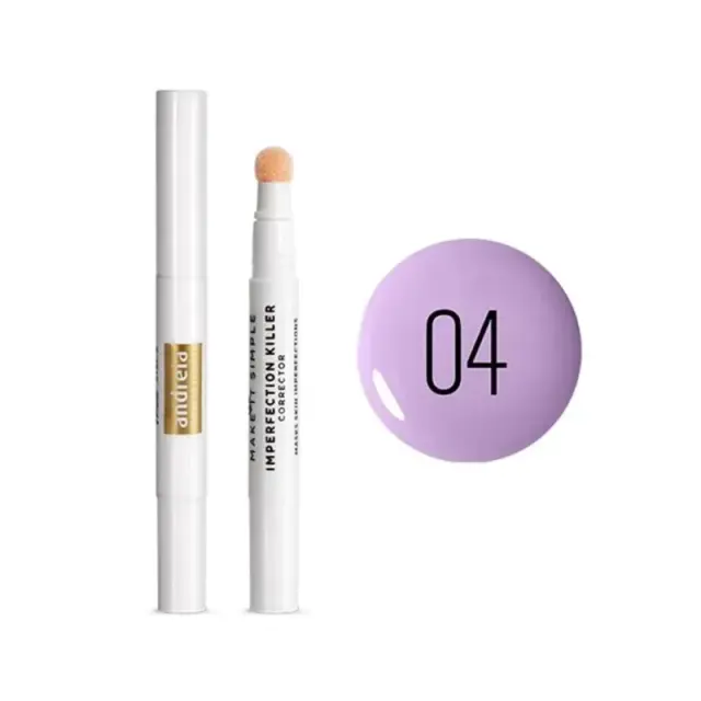 Andreia Corrector Imperfection Killer 1.5ml 04-Purple (Sallow Skin, Age Spots, Freckles)