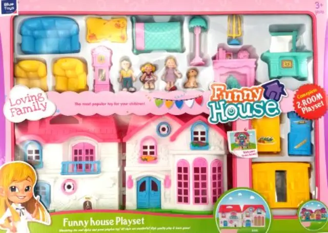 Funny House Βίλα Με Έπιπλα (MKK636621)