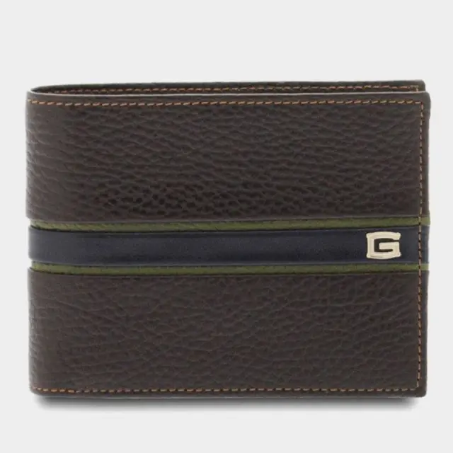 Δερμάτινο πορτοφόλι Guidi 7573 870/gp/ae/col Καφε - ONESIZE