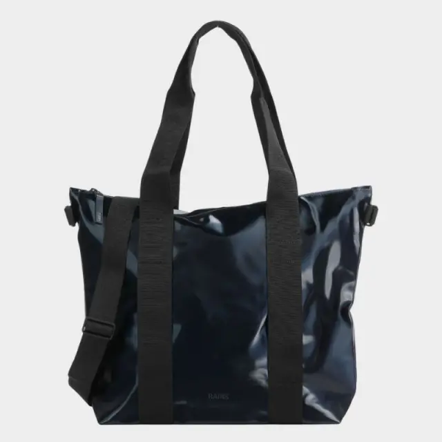 Τσάντα Rains Tote Bag Mini 14160-130 Μεταλλικό Μπλε - ONESIZE