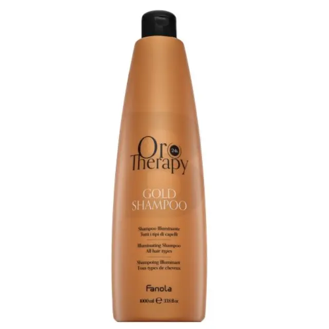 Fanola Oro Therapy 24k Gold Shampoo shampoo for smoothness and gloss of hair 1000 ml