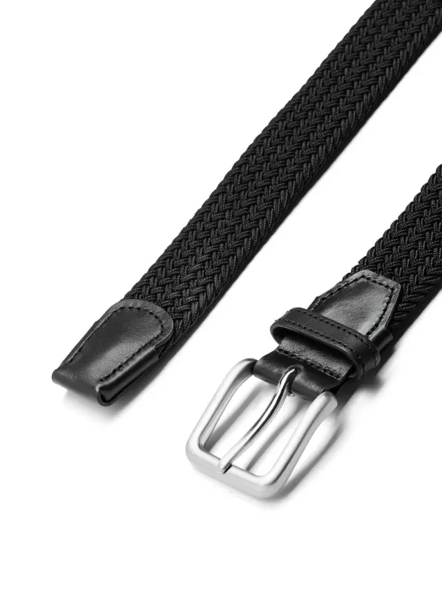 JACSPRING WOVEN BELT NOOS Black 2