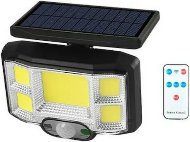 Ηλιακός προβολέας LED με αισθητήρα κίνησης JB-2168B