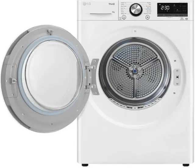 LG RH90V9AV2N Στεγνωτήριο 9kg A+++ με Αντλία Θερμότητας 2