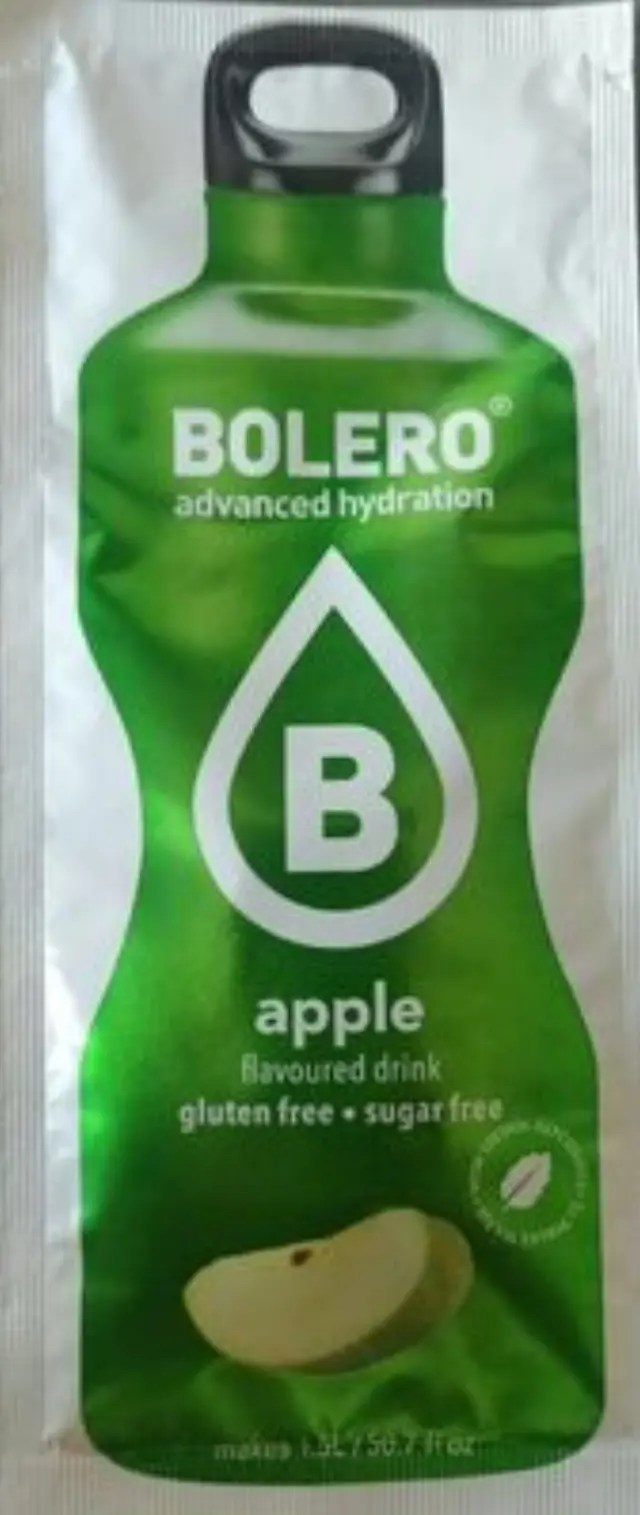 BOLERO- Μήλο χυμός σε σκόνη για 1,5L (σακουλάκι 9γρ)