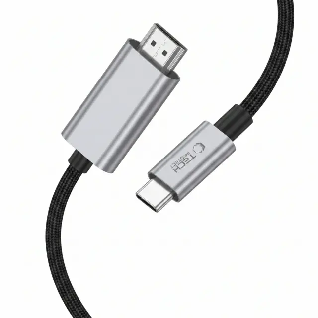 Tech-Protect® Ultraboost Καλώδιο USB-C σε HDMI 2.1 8K 60HZ 2m- Iron Grey 3