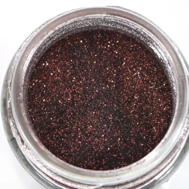 Glitter σε σκόνη για μίξη με όλα τα χρώματα και βερνίκια Fleur - Coffe 90g 82268 2