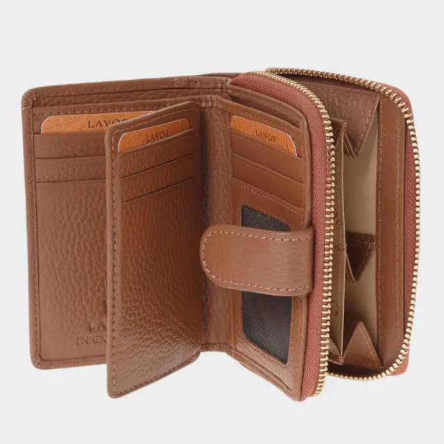 Πορτοφόλι Lavor 1-6176 MOCHA Σκούρο Καφέ - ONESIZE 2