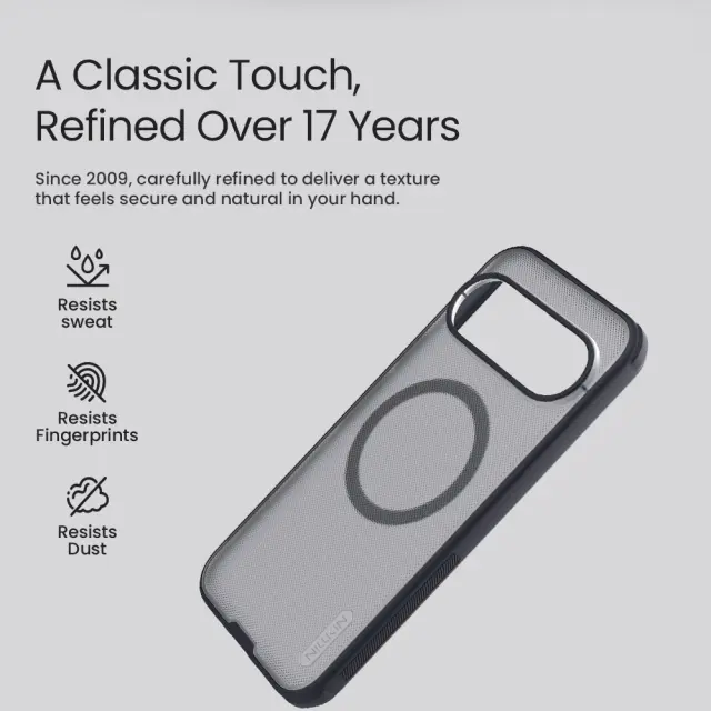 Nillkin Super Frosted PRO Magnetic Back Cover for Google Pixel 11 Pro XL Black 3