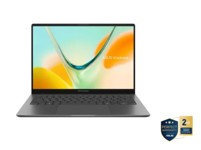 ASUS Laptop Vivobook S14 14'' Snapdragon X X1 26 101 8GB 256GB SSD Windows 11 Home 2Y Warranty (90NB19B3-M00P50)