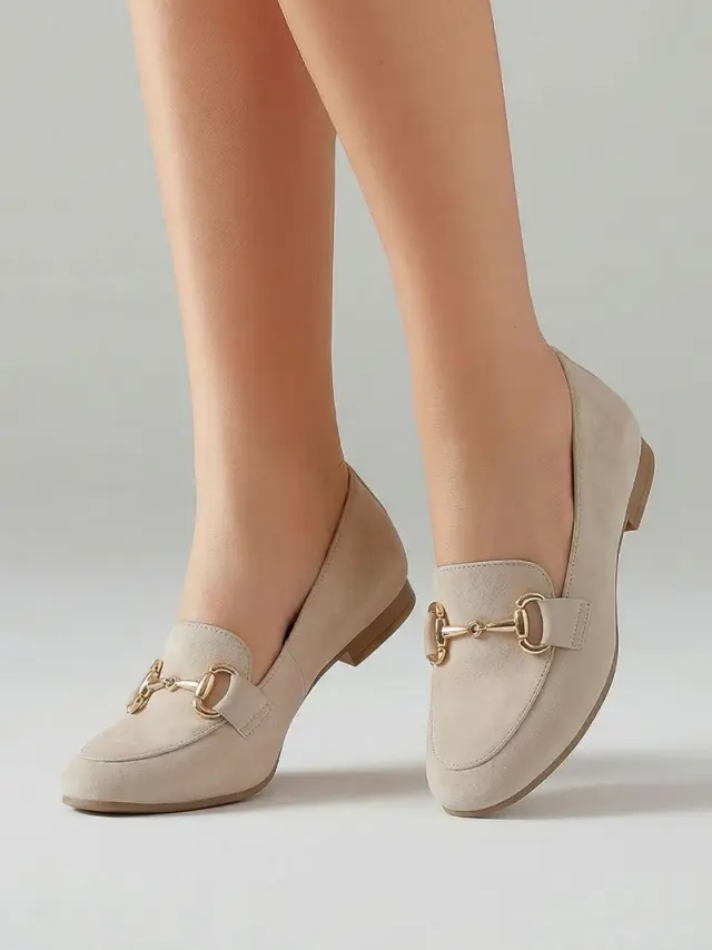 Gabor Μοκασίνια-Loafers Γυναικείο δέρμα suede Μπεζ GAB/25211 12-DESERT 2