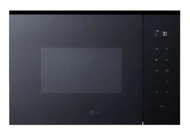 LG MGBZ2593F Εντοιχιζόμενος Φούρνος Μικροκυμάτων με Grill 25lt Μαύρος