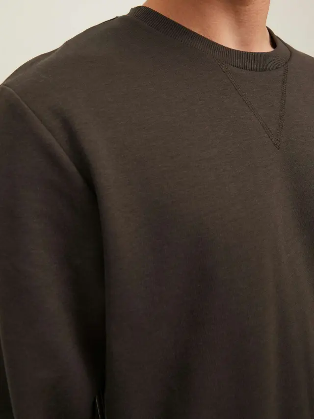 JJEBASIC SWEAT CREW NECK NOOS Mulch 3