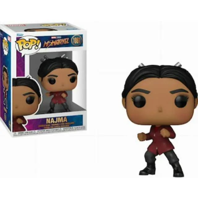 Funko Pop! Marvel: Ms. Marvel - Najma #1081 Bobble-Head Vinyl Figure