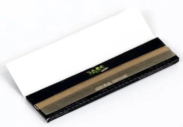 Jass Χαρτάκια Ακατέργαστο Premium Natural Edition - King Size Slim 32φ 2