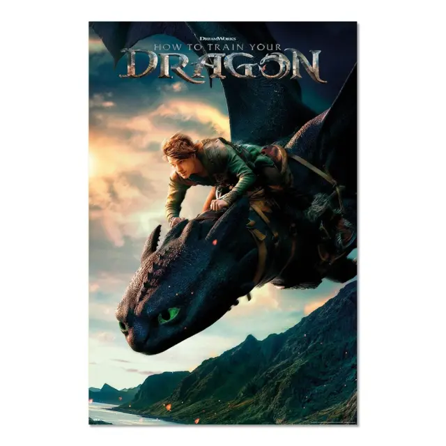 Αφίσα HOW TO TRAIN YOUR DRAGON LIVE ACTION POSTER 61 x 91.5 cm GPE6002