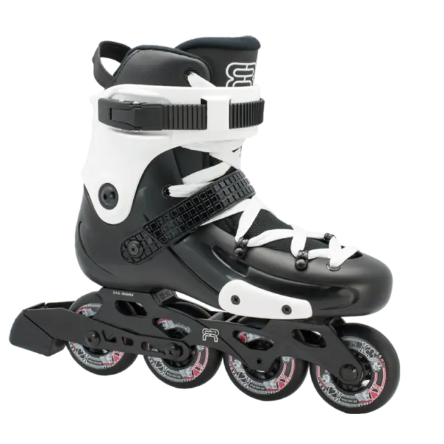 FR SKATES FRW 80 Inline Skates Black/White Μαύρο-Λευκό