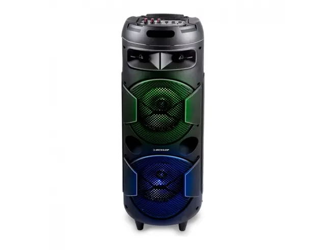 Φορητό Ηχείο Karaoke Dunlop MW-538 Αδιάβροχο - Ισχύς 40W με Bluetooth - Black