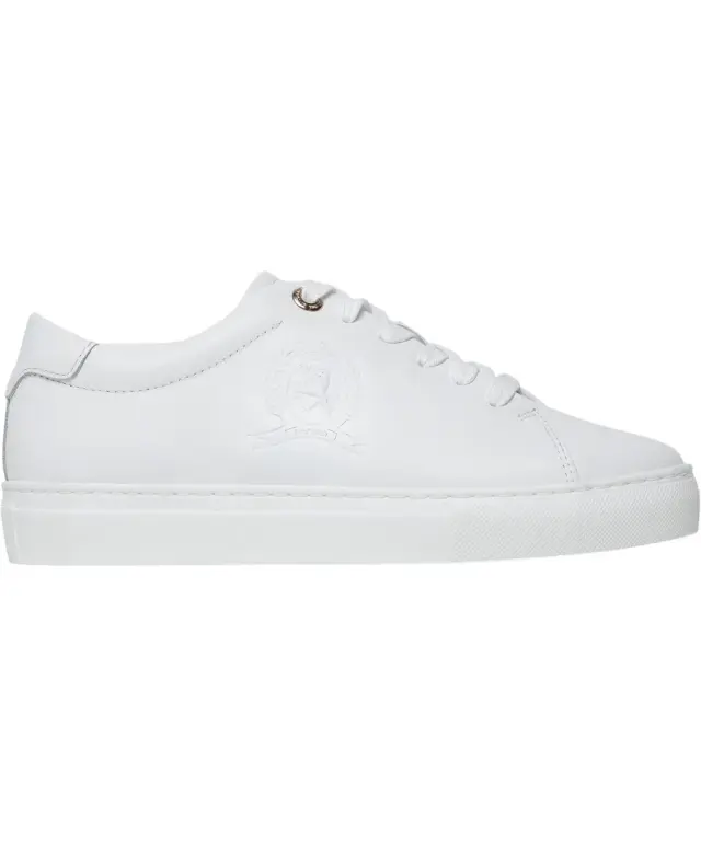Tommy Hilfiger - Γυναικεία Sneakers Th Crest FW0FW05922-YBR Λευκό