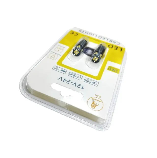 EJC Λάμπες Αυτοκινήτου T10-2016-18SMD 12v 2τμχ ψυχρό φως - LED light 001006 2