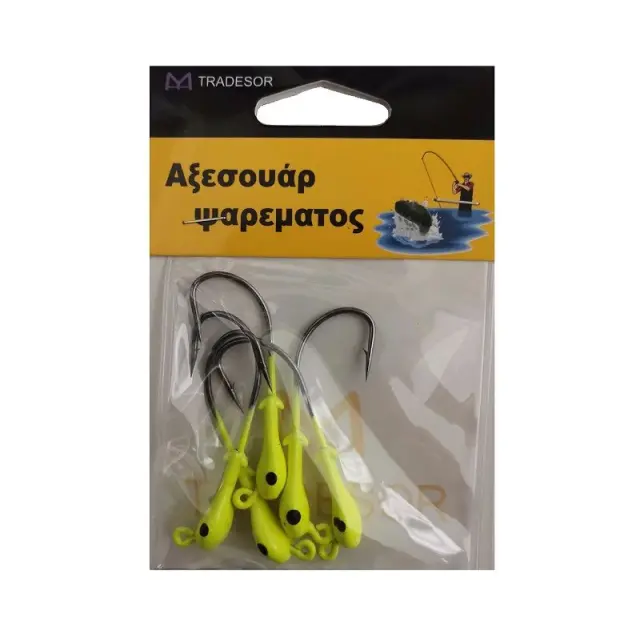 Μολυβοκεφαλές με αγκίστρι - 7gr - 4pcs - 930189