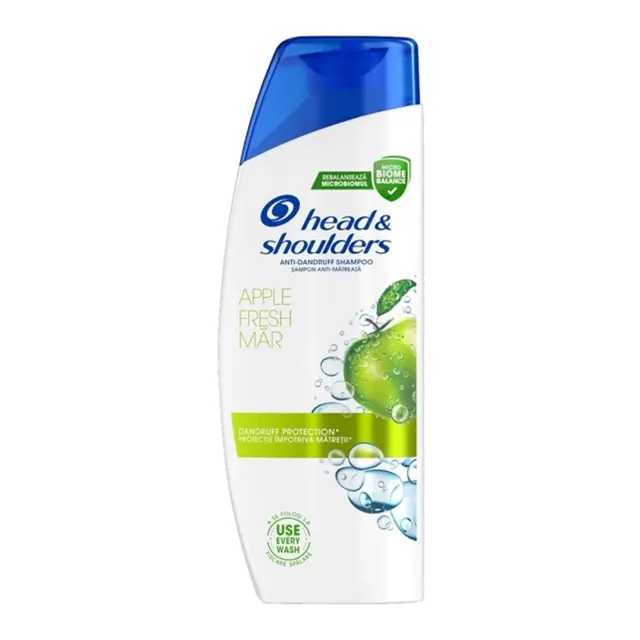 HEAD + SHOULDERS Σαμπουάν 330ml Apple Fresh Mar