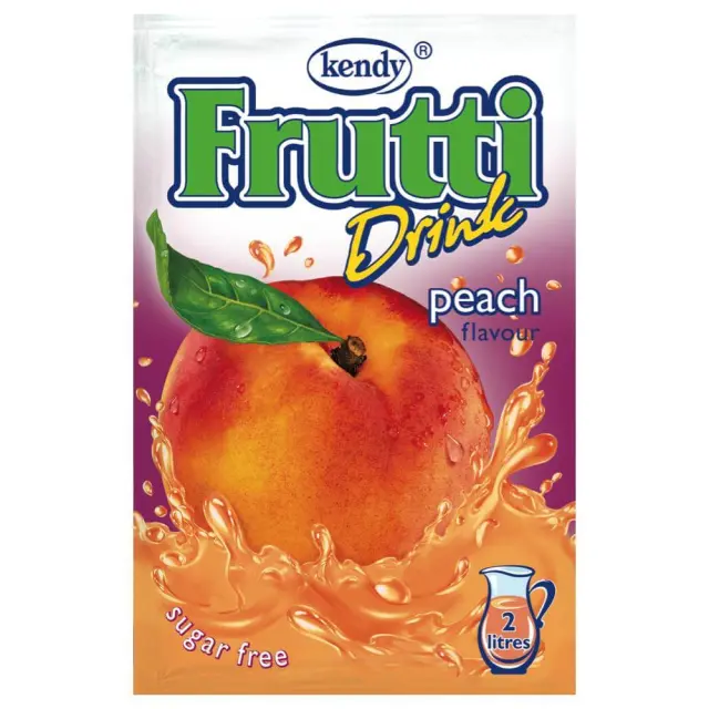 Χυμός σε Σκόνη Frutti Kendy, Ροδάκινο, 8.5γρ