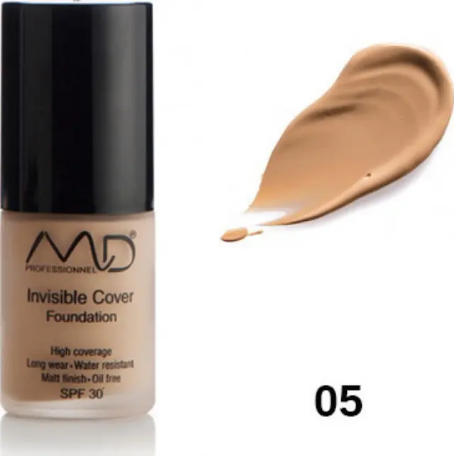 Invisible Cover Foundation 15ml 05 Bronze