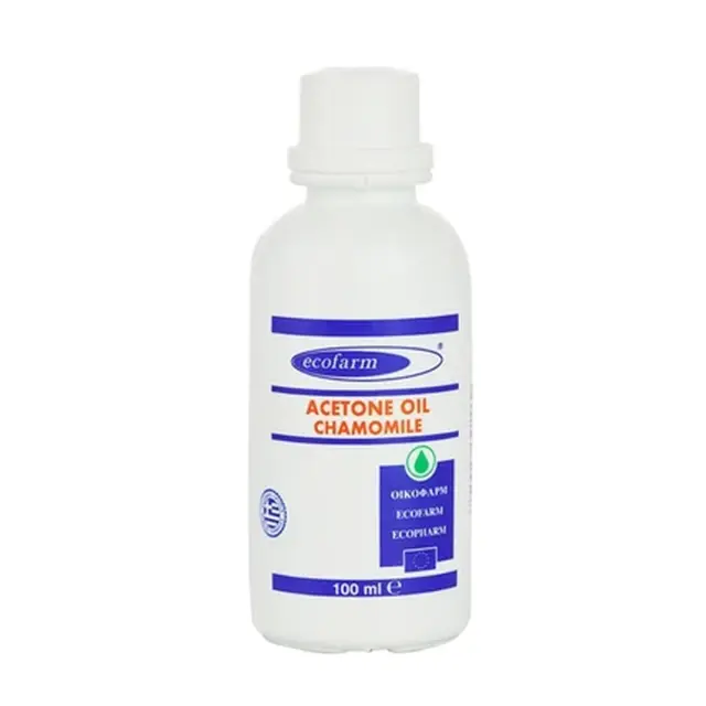 Ecofarm Aceton Oil Chamomile Ασετόν Εμπλουτισμένο με Χαμομήλι 100ml