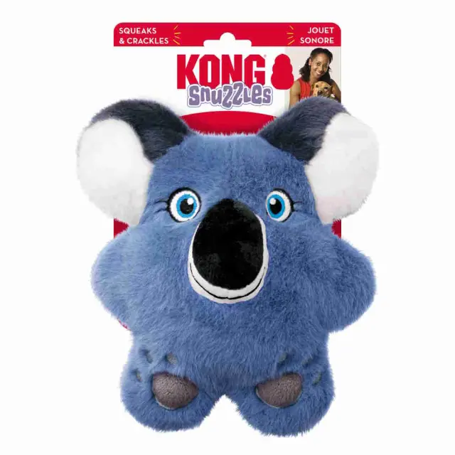 Kong Snuzzles Koala Παιχνίδι Ανάκτησης με Ήχο για Σκύλους/ Medium 22.23x0x21.6cm Μονόχρωμο