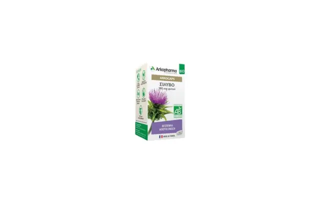 Arkopharma Σιλυβο 750mg φυτού Arkocaps Δυσπεψία Αποτοξίνωση 45 κάψουλες